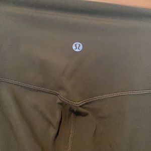 Olive green lululemon aligns
